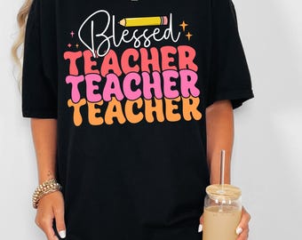 Camiseta personalizada Gildan 5000® para educadores, regalo para profesores de parte de los alumnos, atuendo para el primer día de clases, regalo de agradecimiento para el profesor.