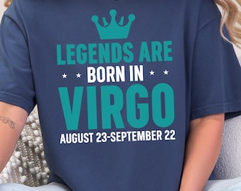 Custom Zodiac Shirt for Astrology Lovers, Personalized Horoscope Tee Gift for Birthday, Minimal Doodle Zodiac Sign Comfort Colors® Shirt