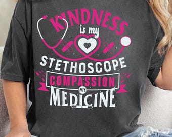 Custom Nurse Shirt Gildan 5000® RN Gift for Nurse Graduation, Personalized Nursing Student Tee, Nurse Week Shirt Gift Idea