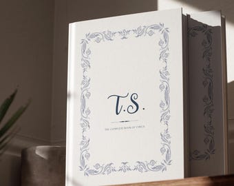 TayTay Lyric Book, Swiftie Merch, Coffee table book
