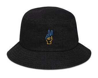 デニムバケットハット