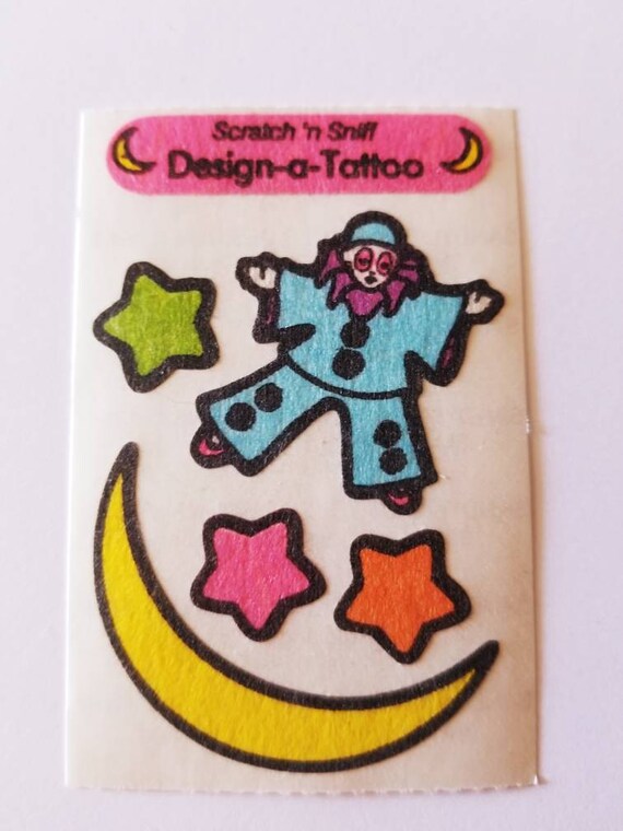 Mint!! Dragon Vintage Sandylion Scratch /& Sniff Stickers Tattoo