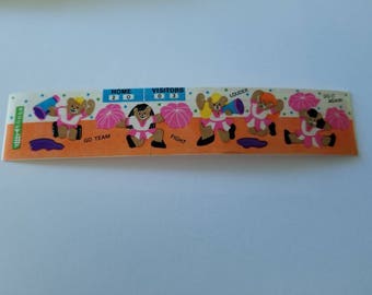 Vtg Cardesign Toots Sticker Bearly Cheerleading 80's MUS 206 vintage