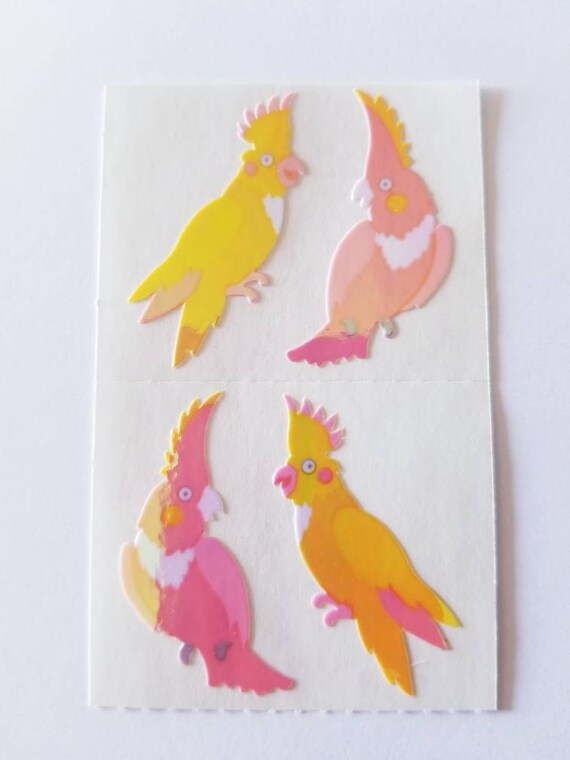 ~ Retired NLA Christmas Penguin Gifts Bird Ice Holiday Mrs Grossman Stickers ~
