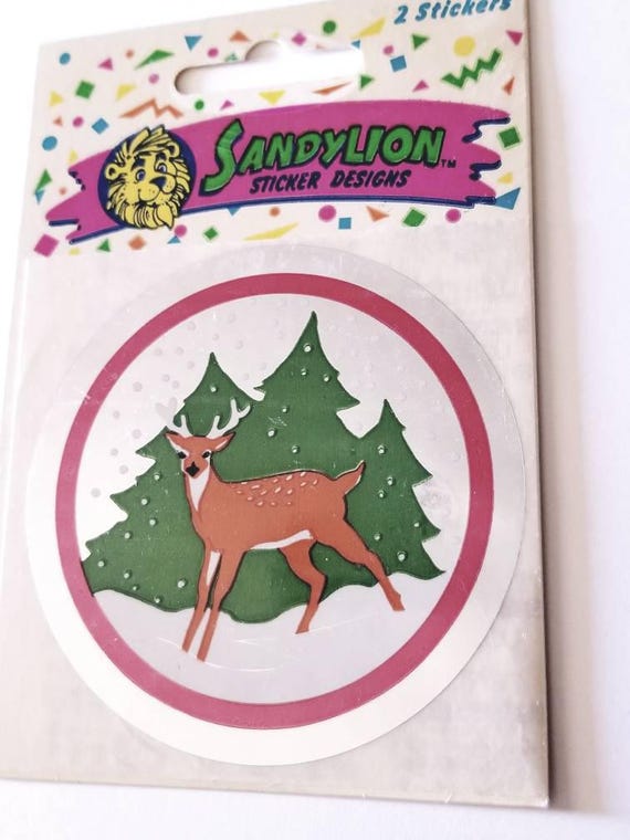 SANDYLION STICKER section 80er 90er Glow Dark Chauves-Souris Sticker Autocollant Album
