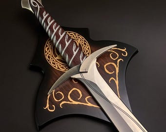 Custom Handmade Aragornn's Sword Tolkien-inspired Hand-forged Sword, Costume Sword, Home Decor Sword Cosplay, Anniversary & Birthday Gift