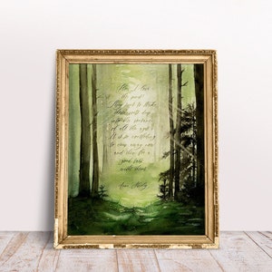 Anne of Green Gables Printable Art | Digital Download for your Bookish or Cottagecore Decor