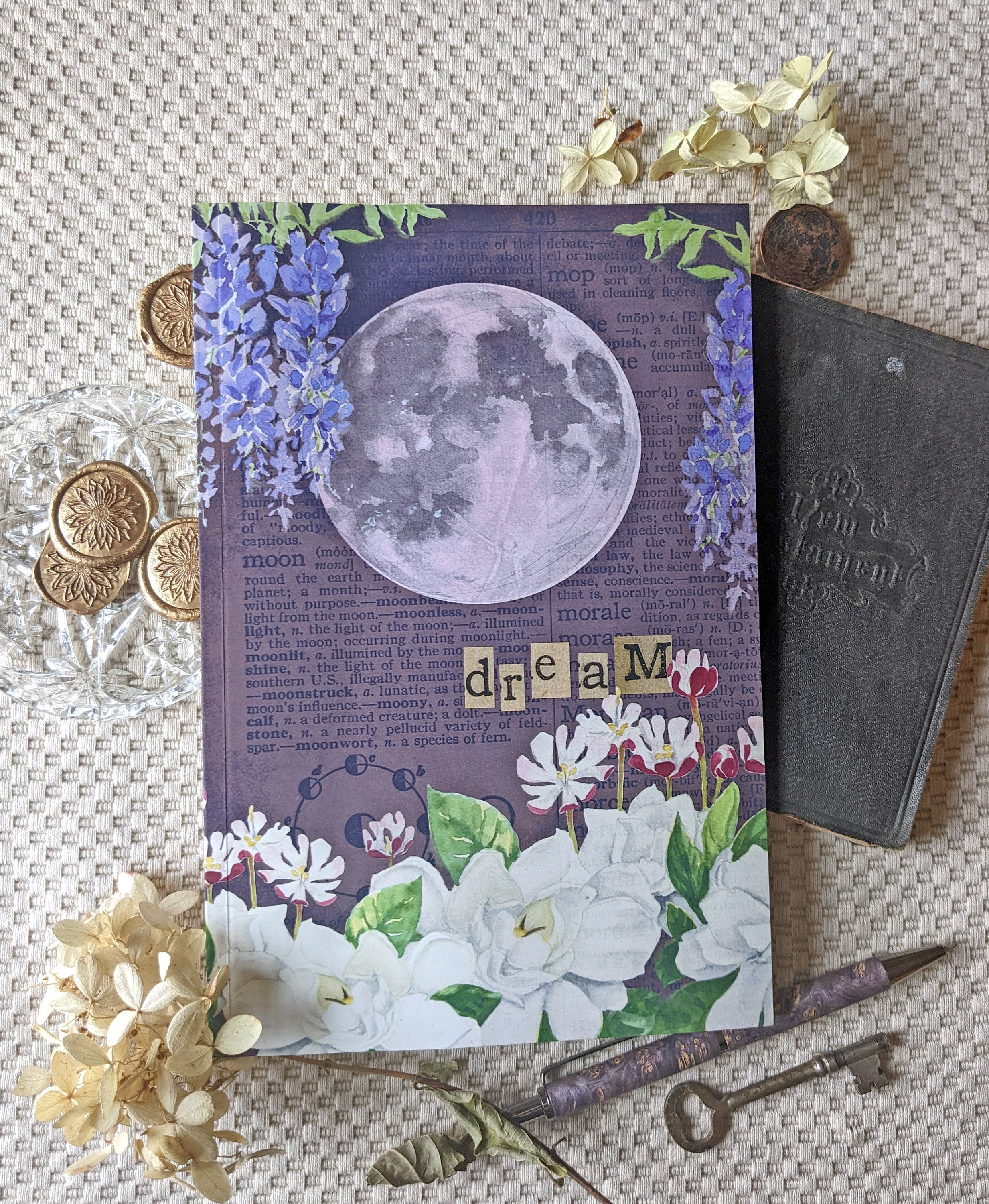 Dream Journal With Prompts for Recording and Reflecting on - Etsy