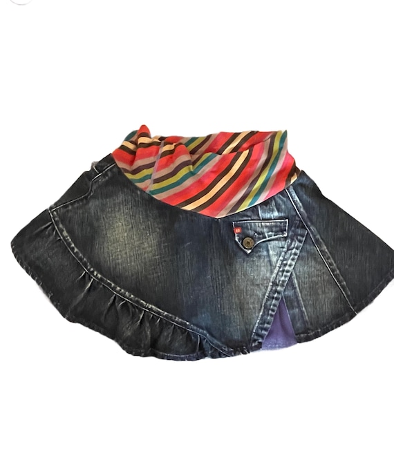 minigonna Miss Sixty anni 90 taglia M, gonna corta miss sixty in denim, gonna y2k miss sixty svasato raro S