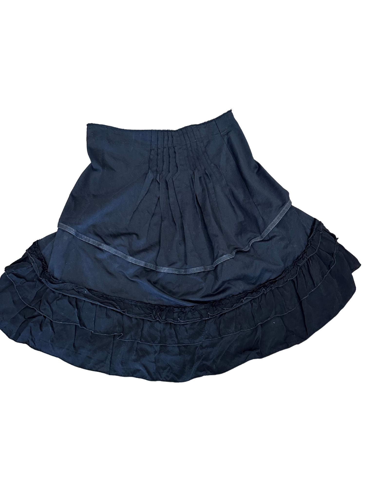 スカート MARITHE FRANCOIS GIRBAUD frill skirt Vintage Marithé Francois Girbaud Skirt (M/L) – Holy Thrift