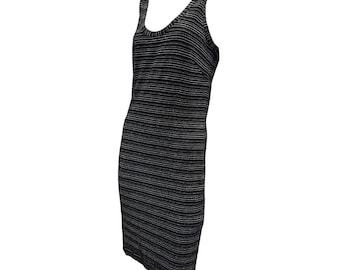 Dolce & Gabbana Vintage Kleid Größe M Y2K Kleid D G Größe M schwarzes elastisches Etuikleid