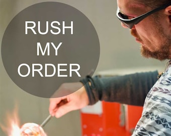 Rush Order Upgrade | Move my Order to the Front of the Production Line | Add-on to any You Choose the Color Purchase | Made to Order