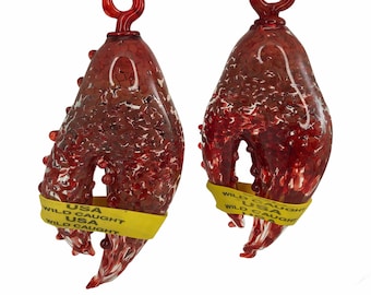 Lobster Glass Ornament in Your Choice of Color