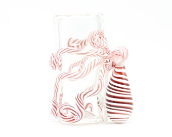 Octopus Shot Glass in Clear & Peppermint, #1006