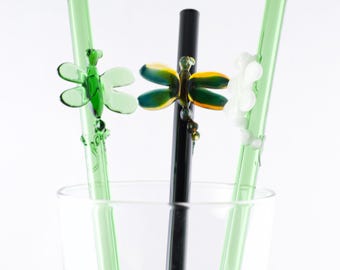 Dragonfly Straw - You Choose the Color