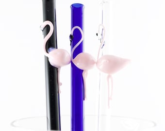 Flamingo Straw  - You Choose the Color