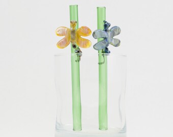 Dragonfly Cocktail Straw - You Choose the Color