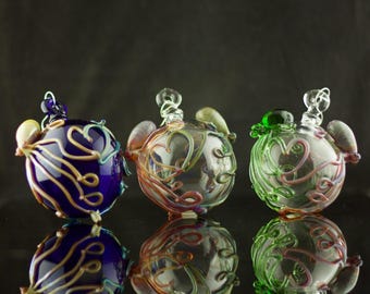 Octopi my Heart Globe Ornament - You Choose the Color