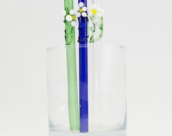 Daisy Cocktail Straw - You Choose the Color
