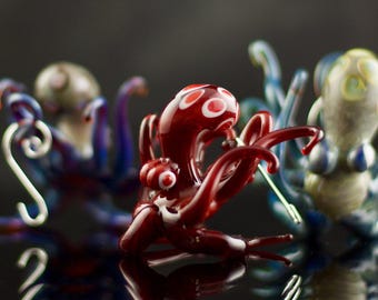 Octopus Figurine Ornament - You Choose the Color
