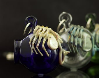 Facehugger Glass Globe Hanging Terrarium in Your Choice of Color