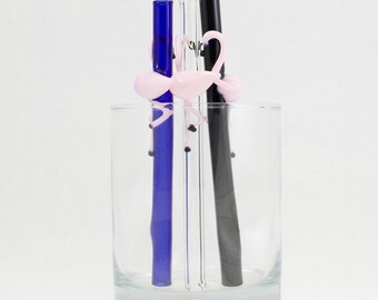 Flamingo Cocktail Straw - You Choose the Color