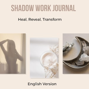 Shadow Work Journal – Digital Self-Healing Workbook | 30 Prompts in English