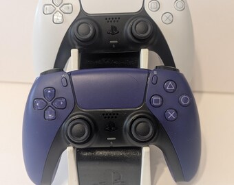 Dual PS5 Controller Stand: Sleek Charging Dock for PlayStation 5 DualSense Gamepad Storage