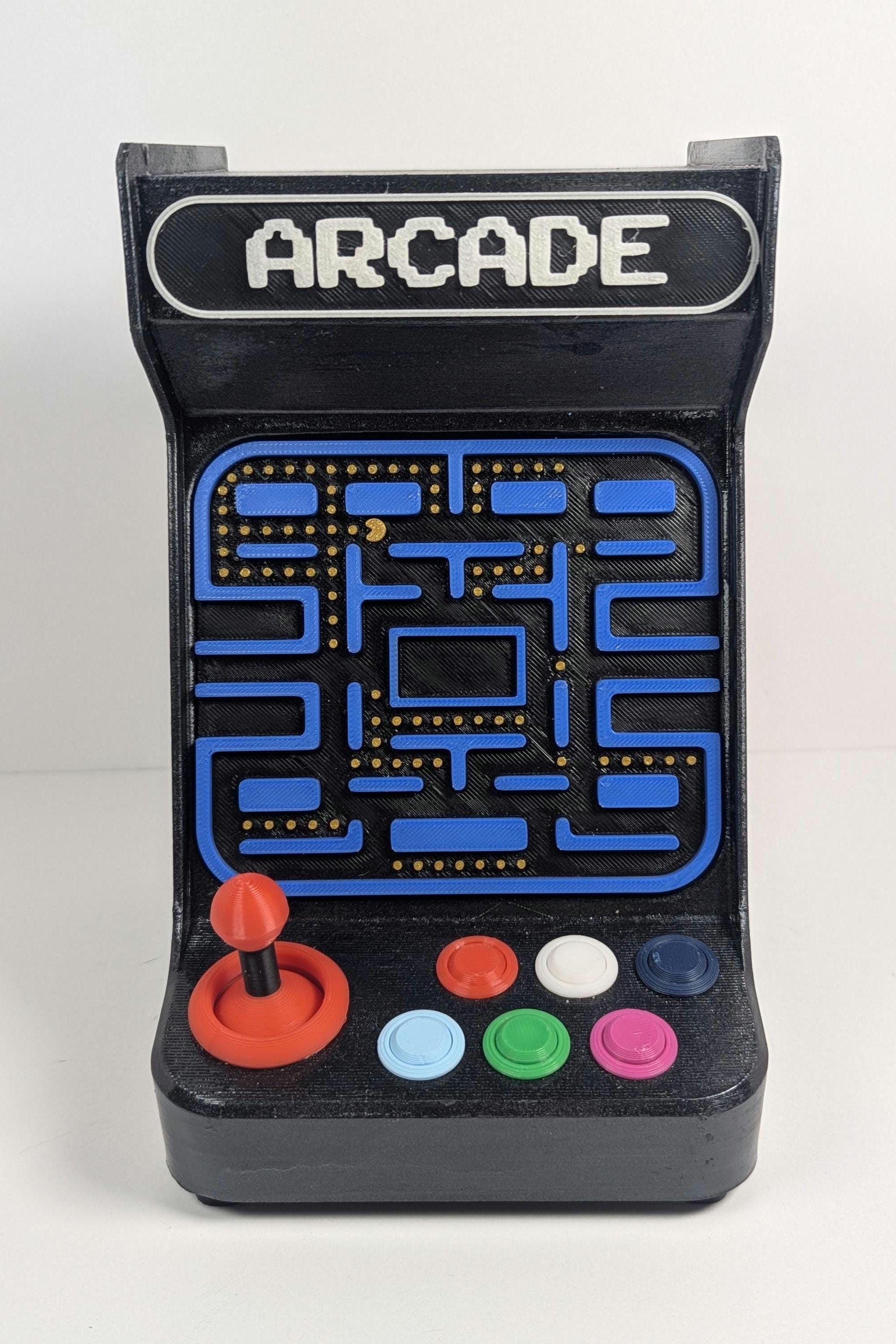 Nostalgic Arcade Game Coin Bank: Retro Gamer Gift, Vintage-Inspired Room Decor for Kids and Adults