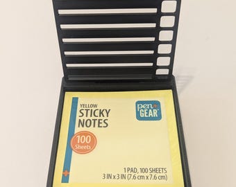Dual-Pack Sticky Note Holder with To-Do Template: Organize Your Desk and Boost Productivity