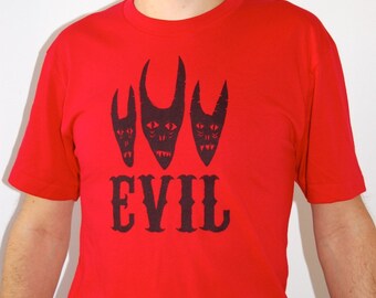Evil T-Shirt red / unisex
