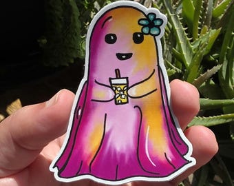 ROSIE THE GHOST Vinyl-Aufkleber matt