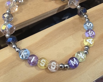 KISS MY ASS Bracelet, Pink Sweary Bracelet, Gifts for Friend, Gifts for Best Friend, Breakup Gifts, Divorce Gift