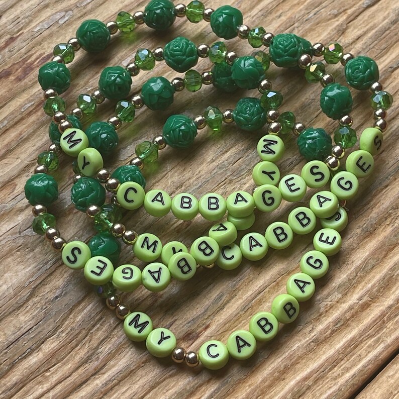 MY CABBAGES | Atla Inspired Friendship Bracelet | Green Bracelet ...