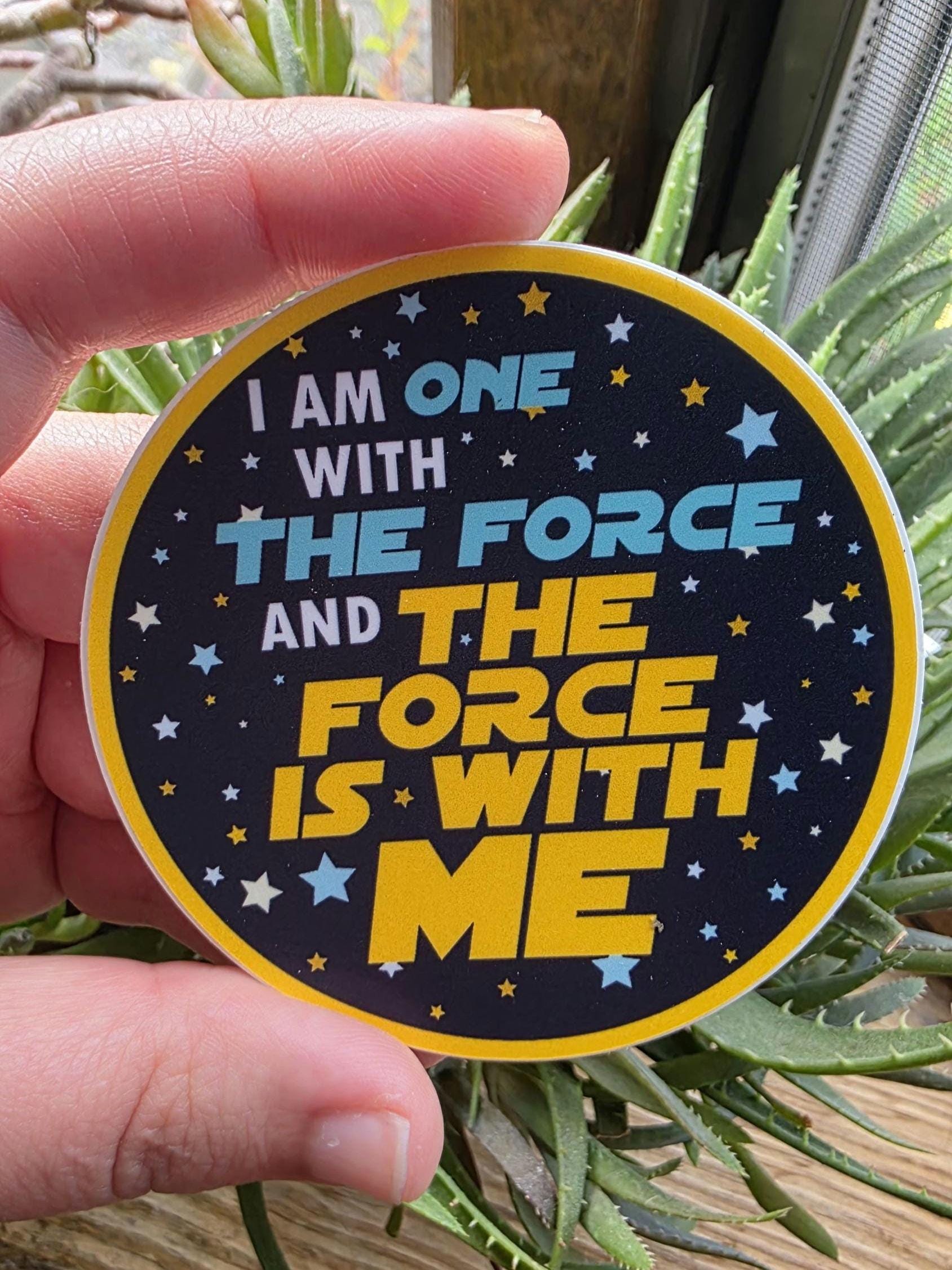 Force Vinyl Sticker, Sci-fi Laptop Decal - Etsy