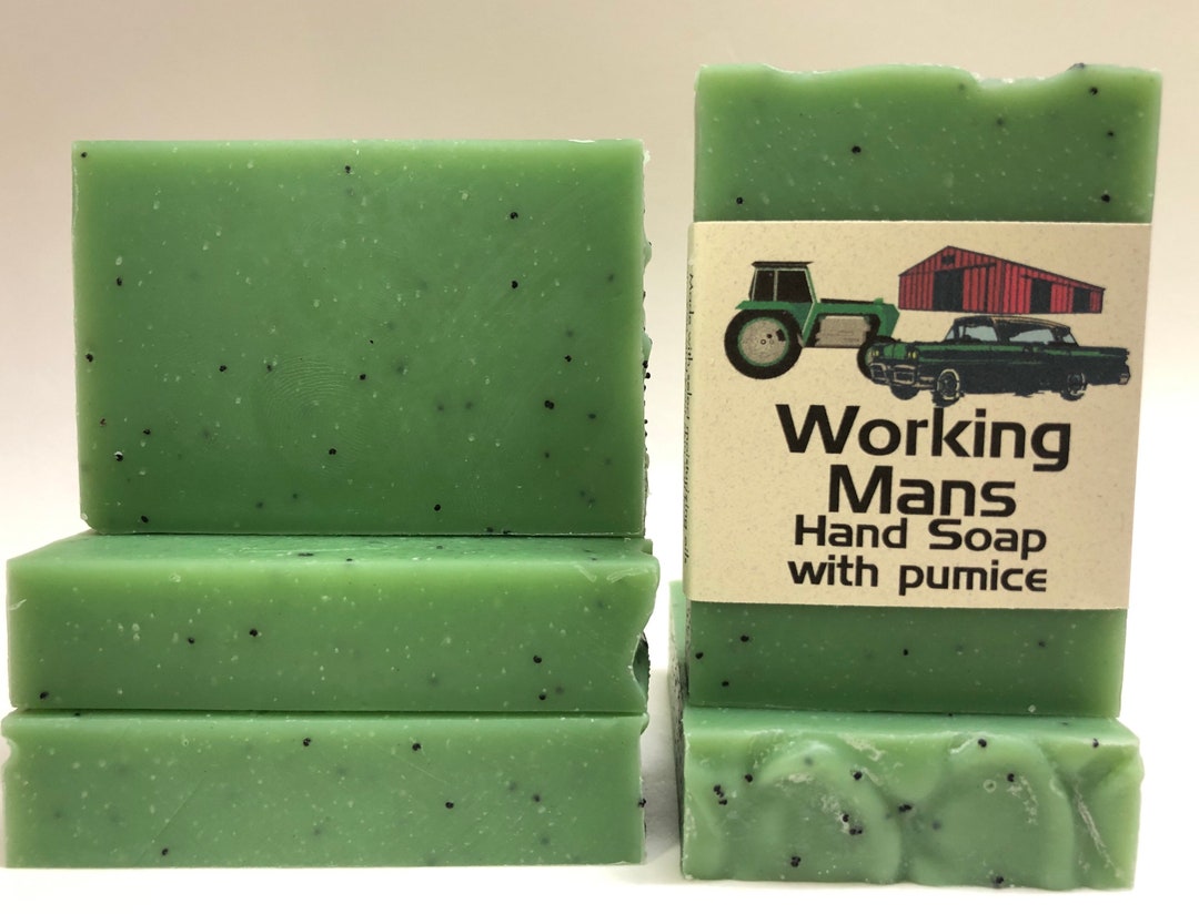 Working Mans Hand Soap With Pumice Mechanics Helper Soap Natural