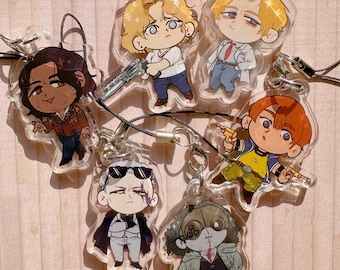RE Inspired Tiny Guyz VERSION 2 Charms (1.5 in)