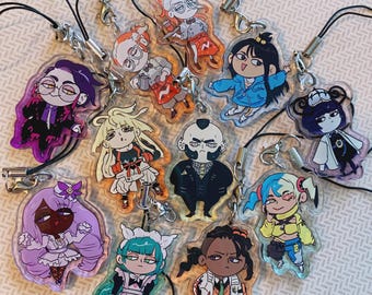 PLZA Inspired Tiny Trainerz Charms (1.5 in)