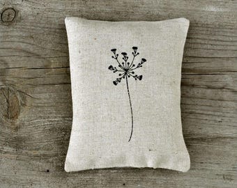 homegrown organic lavender scented pillow