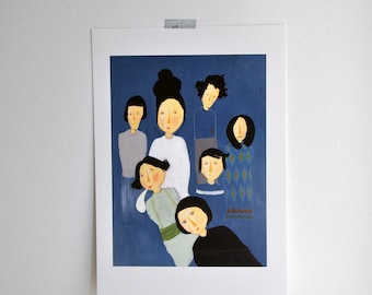 art print - Women's Headache (limited edition)