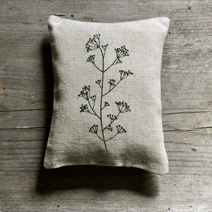homegrown organic lavender sachet - Fennel