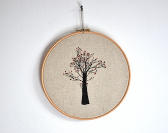 embroidery tree The Healing Tree