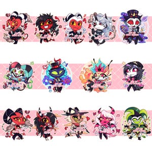 Helluvaboss keychain - Etsy 日本