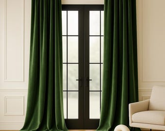 ベルベットカーテン ディープグリーン ベルベットカーテン ディープグリーン ベルベットカーテン ディープ
