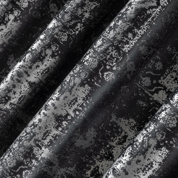 Cortinas de terciopelo negro 100 % opacas, de lujo, con aislamiento térmico, personalizadas, para dormitorio y sala de estar.