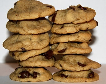 Bite Size Chocolate Chip Cookies