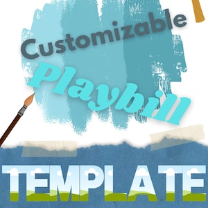 Professional Playbill Template