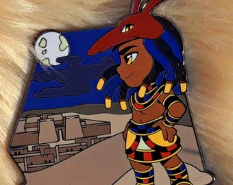 Sutekh and Naqada | Egyptian Mythology | Seth Set Setesh Enamel pin | Nubt | Nabayat