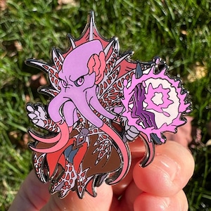 Kejsaren | Baldurs port 3 | BG 3 Mind Flayer Illithid Pin