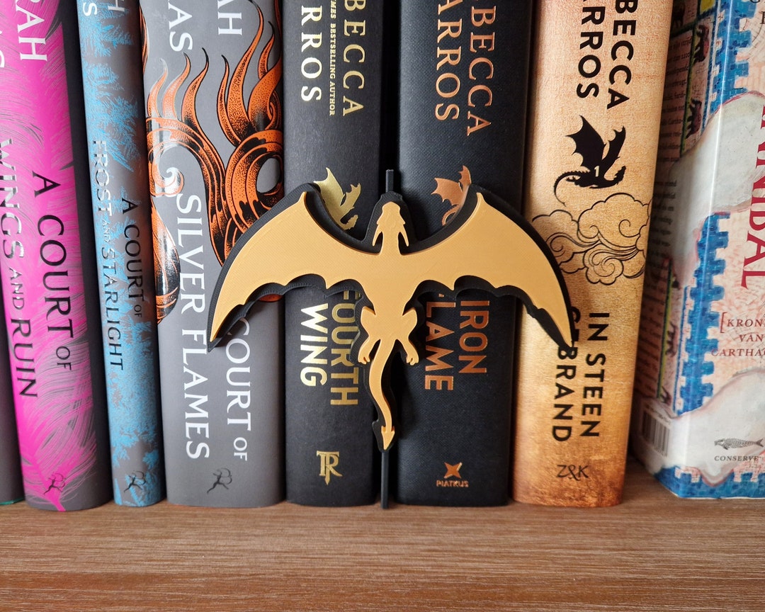 Dragon Bookshelf Peek Out Sign - Bookshelf Decoration - Library Book ...